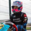 Karting pilotu milli sporcu Ayşe Çebi yarışa damga vurdu!