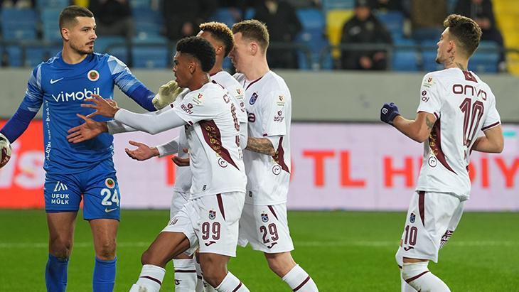 Trabzonspor’un serisi 2025’in son maçında bitti