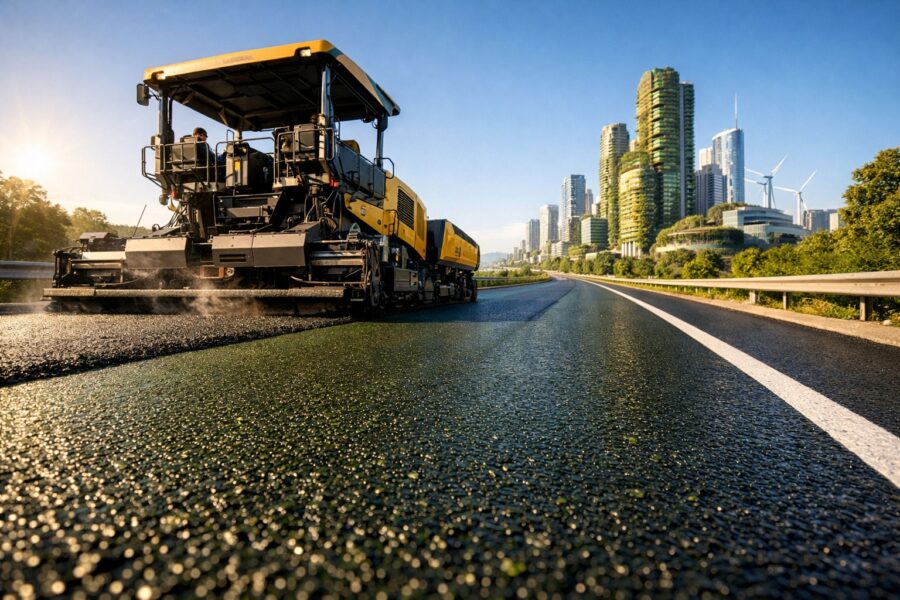 Yosun bazlı yeni ve çok daha dayanıklı bir asfalt geliştirildi